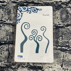 QUICK KUTZ FLOURISH ACCENT Die Cut Template Plate REV-0027